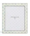 Mackenzie-childs Sterling Check Silver Plated Frame, 8" X 10" In Multi