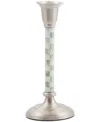 Mackenzie-childs Sterling Check Small Candlestick In No Color