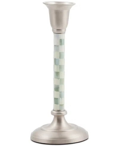Mackenzie-childs Sterling Check Small Candlestick In No Color