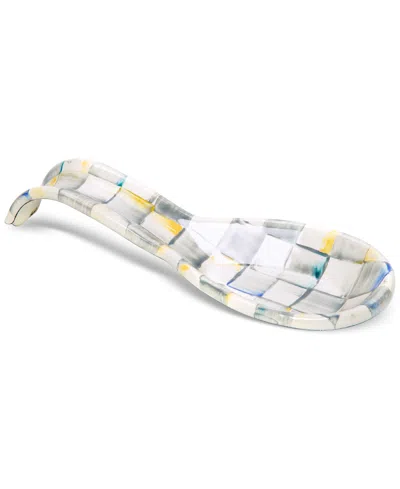 Mackenzie-childs Sterling Check Spoon Rest In No Color