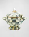Mackenzie-childs Sterling Check Tureen