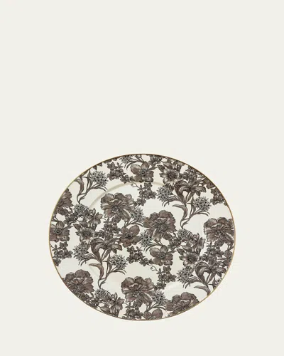 Mackenzie-childs Sterling English Garden Enamel Serving Platter