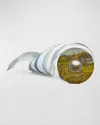 Mackenzie-childs Sterling Stripe Ribbon, 4"w X 10 Yards