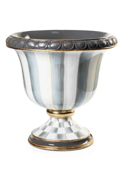 Mackenzie-childs Mackenzie Childs Sterling Stripe Urn In Multi
