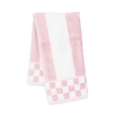 Mackenzie-childs Striped Hand Towel In Pink