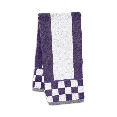 Mackenzie-childs Striped Hand Towel In Purple
