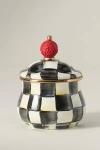 Mackenzie-childs Sugar Bowl In Black