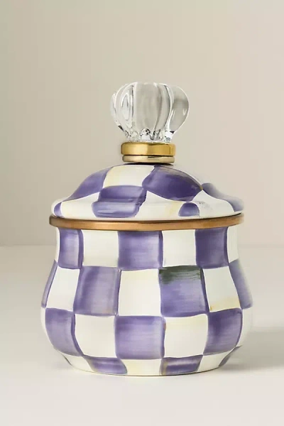 Mackenzie-childs Sugar Bowl In Blue