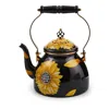 Mackenzie-childs Mackenzie Childs Sunflower Tea Kettle, 2 Quart In Multi