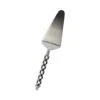 Mackenzie-childs Supper Club Pie Server In Black/white