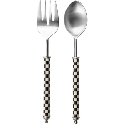 Mackenzie-childs Mackenzie Childs Supper Club Salad Serving Set