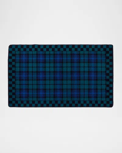 Mackenzie-childs Tartan Black Watch Rug, 3' X 5' In Blue