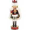 Mackenzie-childs Mackenzie Childs Tartan Cardinal Nutcracker In Multi