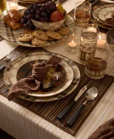 Mackenzie-childs Mackenzie Childs Tartan Mocha Collection In Brown