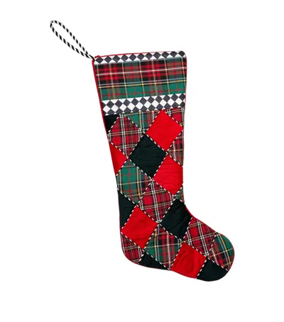 Mackenzie-childs Tartan Stocking In Multi