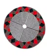 Mackenzie-childs Tartan Tree Skirt In Red