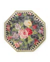 Mackenzie-childs Tudor Rose Rug, 6' Octagon