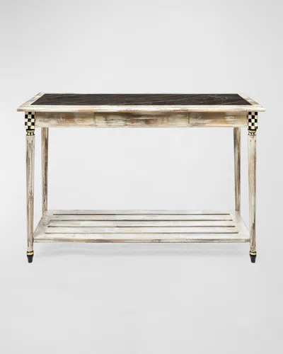 Mackenzie-childs Tuscan Farm Console Table In Brown