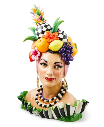 Mackenzie-childs Tutti Frutti Ambrosia Lady Figure In Multi