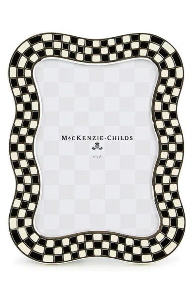 MACKENZIE-CHILDS MACKENZIE CHILDS WAVY CHECK 5 X 7-INCH PICTURE FRAME