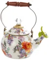 Mackenzie-childs Flower Market Whistling Tea Kettle In No Color