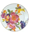Mackenzie-childs White Flower Market Charger/plate In No Color