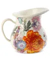 Mackenzie-childs White Flower Market Creamer In No Color