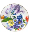 Mackenzie-childs Mackenzie Childs Flower Market Set Of 4 Enameled Steel Dinner Plates In No Color