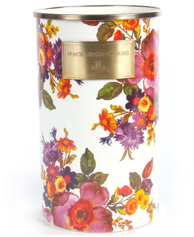 Mackenzie-childs White Flower Market Utensil Holder In No Color