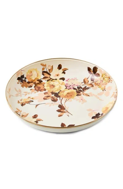 Mackenzie-childs Mackenzie Childs Wild Rose Enameled Steel Abundant Bowl In Multi
