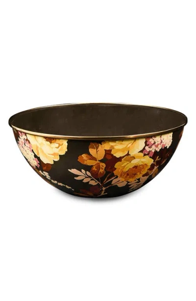 MACKENZIE-CHILDS MACKENZIE CHILDS WILD ROSE LARGE EVERYDAY BOWL