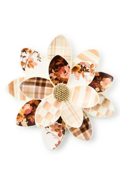 Mackenzie-childs Mackenzie Childs Wild Rose Large Wallflower In Pink