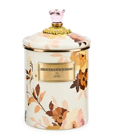 Mackenzie-childs Wild Rose Medium Canister In Multi