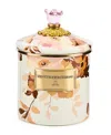 Mackenzie-childs Wild Rose Small Canister In Multi