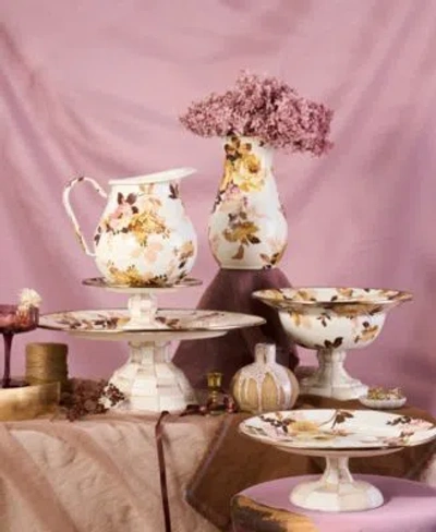 Mackenzie-childs Mackenzie Childs Wild Rose White Collection In Neutral