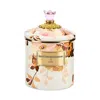 Mackenzie-childs Mackenzie Childs Wild Rose Small Enameled Steel Canister In Multi