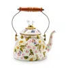 MACKENZIE-CHILDS MACKENZIE-CHILDS WILDFLOWERS ENAMEL TEA KETTLE, 2-QT.
