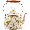 Mackenzie-childs Mackenzie Childs Wildflowers Enameled Steel 2-quart Tea Kettle In Multi