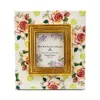 Mackenzie-childs Wildflowers Green Picture Frame, 2.5 X 3