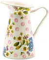 Mackenzie-childs Wildflowers Pink Medium Practical Pitcher