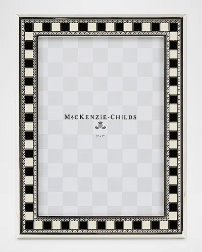 Mackenzie-childs Celebrate Silver-plated Frame, 5" X 7"