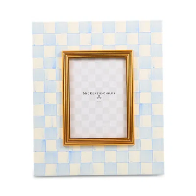 Mackenzie-childs Check Frame, 5 X 7 In Blue