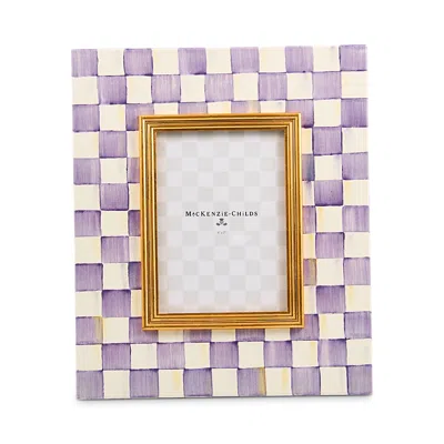 Mackenzie-childs Check Frame, 5 X 7 In Multi