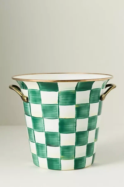 Mackenzie-childs Check Wine Cooler In Green