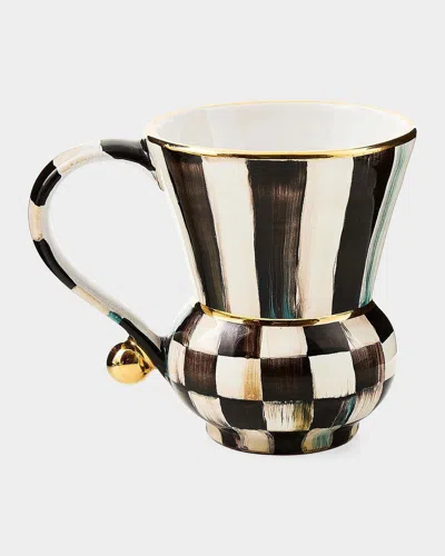 Mackenzie-childs Courtly Check Ceramic Mug, 14 Oz.