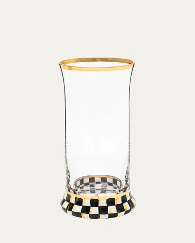 Mackenzie-childs Courtly Check Highball Glass, Set Of 2 In Multi