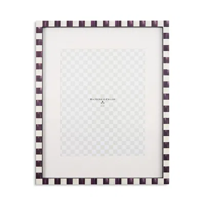 Mackenzie-childs Courtly Check Wall Frame With Check Mat, 11 X 14 In Multi