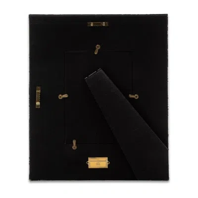 Mackenzie-childs Emerald Check Frame In Black