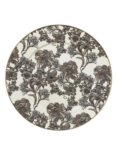 Mackenzie-childs English Garden Sterling Enamel Serving Platter