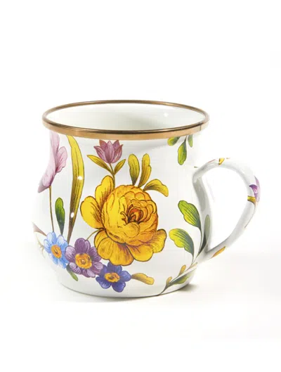 Mackenzie-childs Flower Market Enameled Mug In Multi